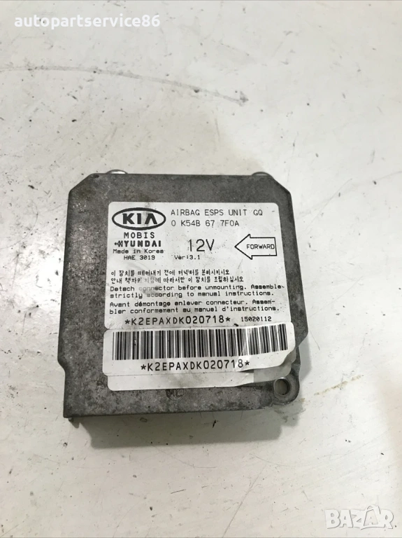 Блок за управление за KIA Sedona 2.9 CRDi (2002–2006) 0K54B677F0, снимка 1