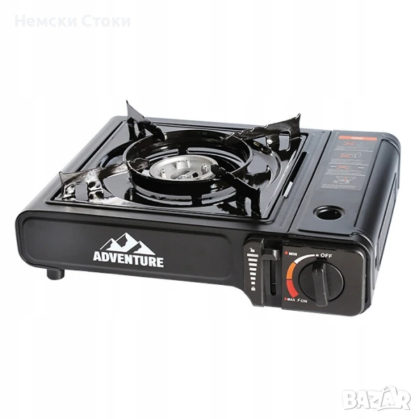 Къмпинг газов котлон, С автоматично запалване, Спрей бутилка, Германия, снимка 1