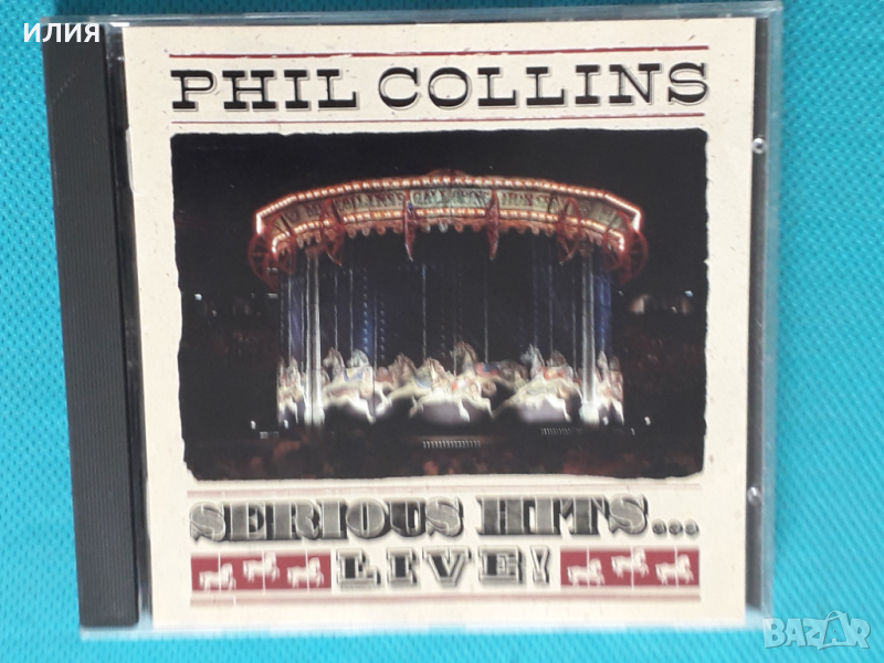 Phil Collins(Genesis)-1990-Serious Hits...Live(Pop Rock), снимка 1
