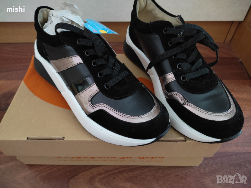 Колев и Колев страхотни сникърси естествена кожа , снимка 1