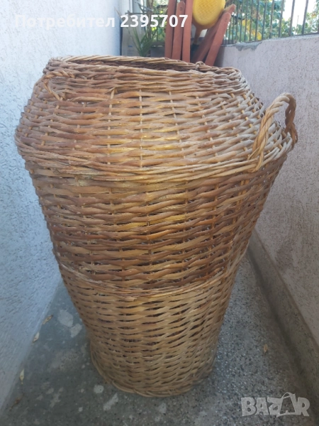 Плетен кош в добро състояние, снимка 1