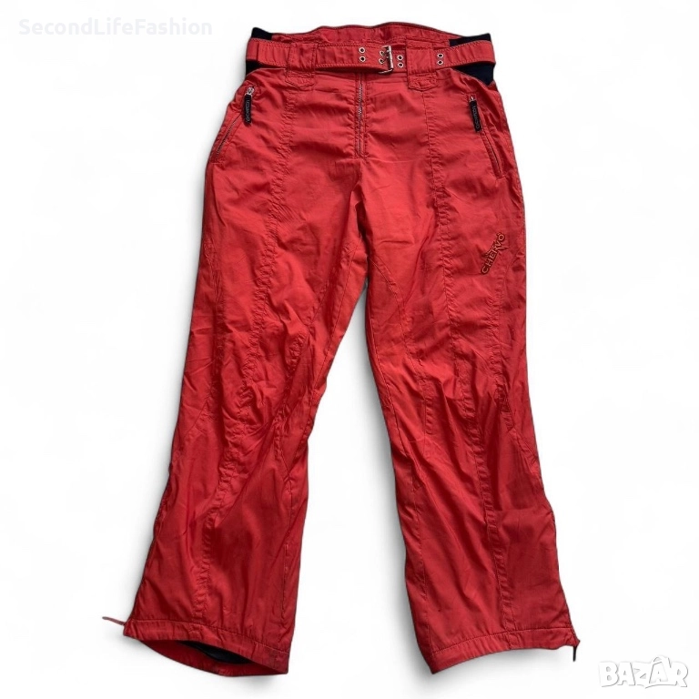 Дамски ски панталон Chervo Vintage ретро размер 52 XL червен, снимка 1