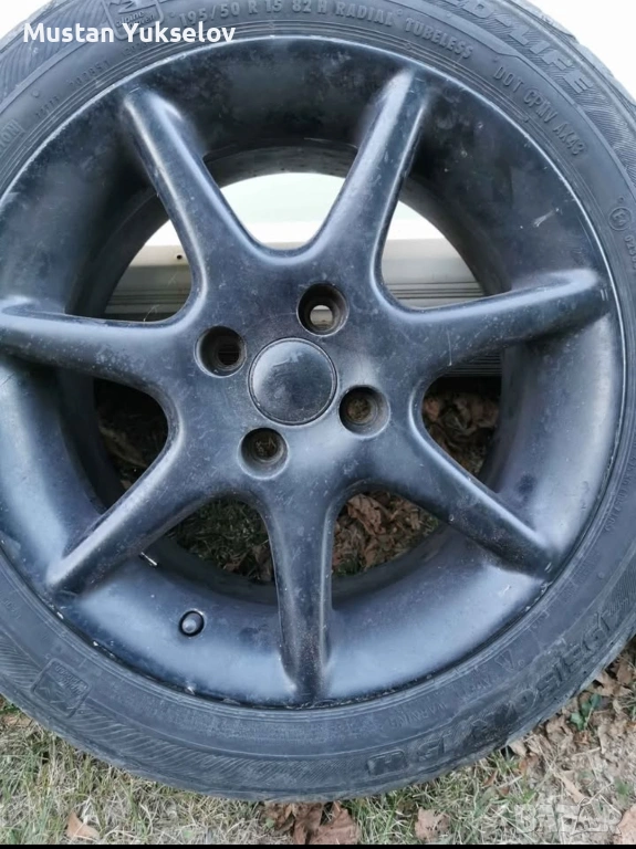Джанти с гуми 4х100 15', снимка 1