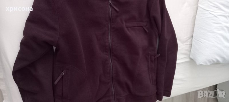 Спортно якенце полар ,лилаво, снимка 1