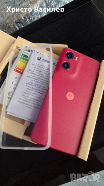 motorola g05 Plum red 4+64, снимка 1