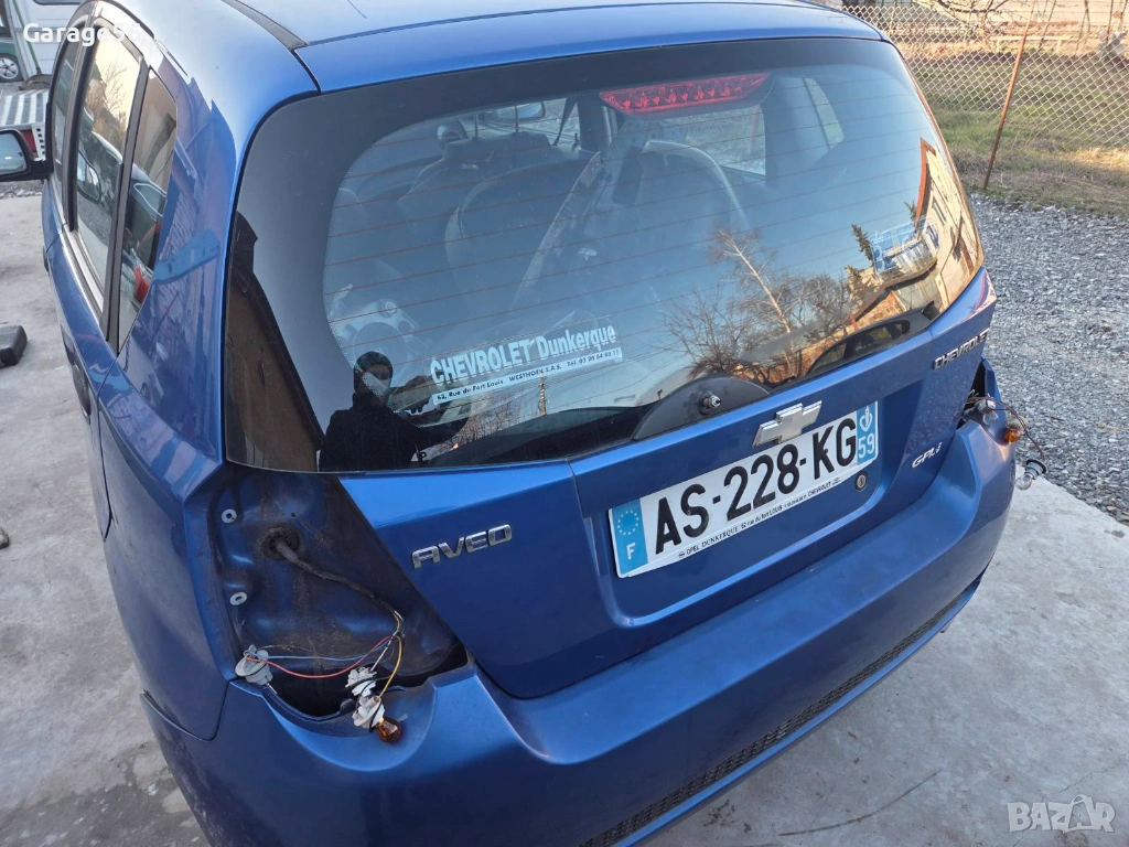 Заден капак за Chevrolet Aveo хечбек 2010г. -необорудван , снимка 1