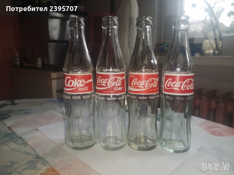 Стъклена бутилка Кока Кола, снимка 1