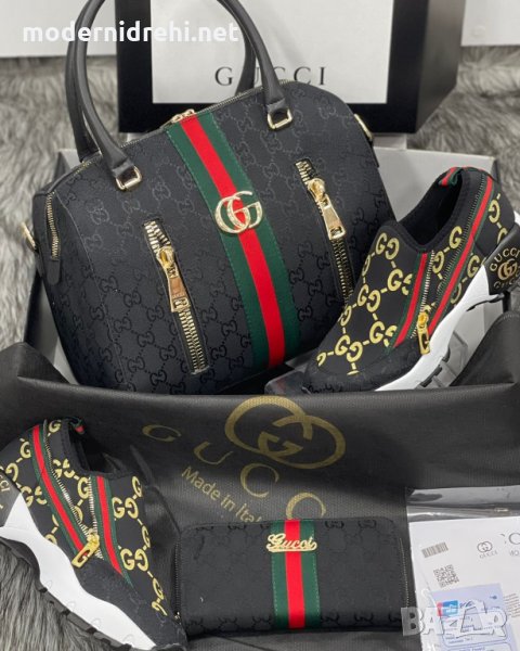 Дамски спортни обувки портфейл и чанта Gucci код 106, снимка 1