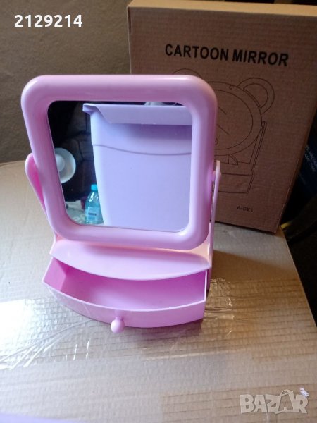 Настолно огледало с чекмедже, снимка 1