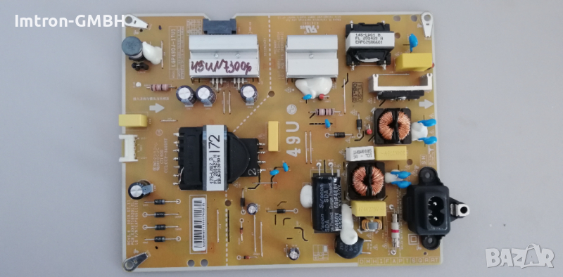 Захранване Power Supply Board EAY64511101 (1.7) LG 49UN7300, снимка 1