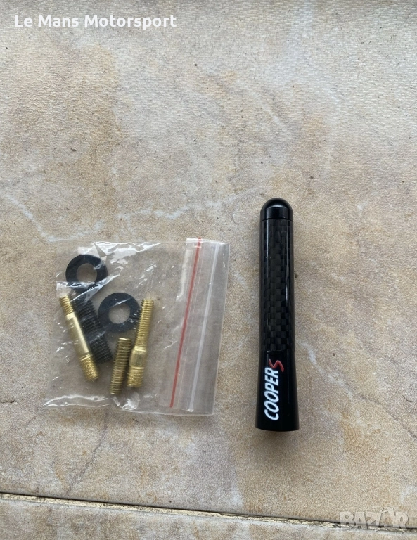 Карбонова антена Mini cooper S john works R50 R52 R53 R56 R55 R57 F56, снимка 1