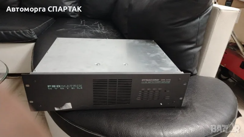 Dynacord DPA4410 усилвател на мощност 4 x 100 W, 100 волта

, снимка 1