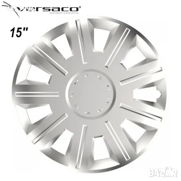 Тасове за джанти 15'' Versaco Victory Silver, снимка 1