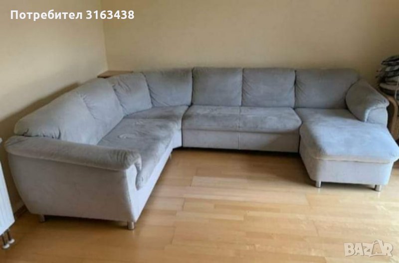Сив П диван. , снимка 1