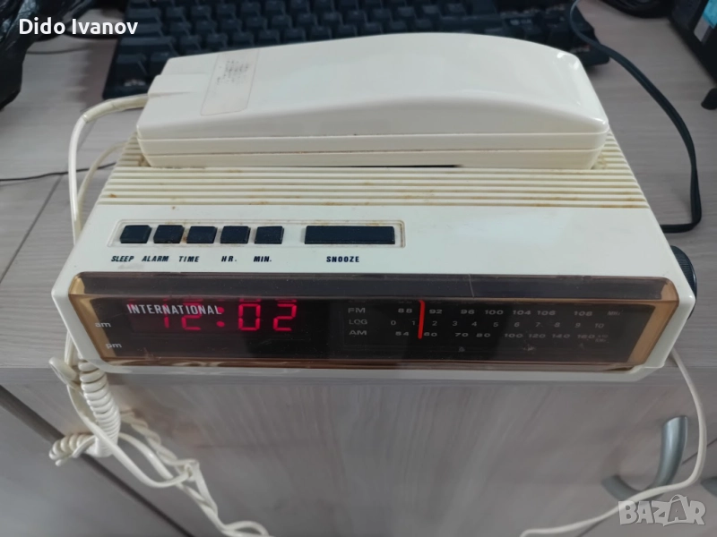 Ретро радио-телефон International работещо, снимка 1