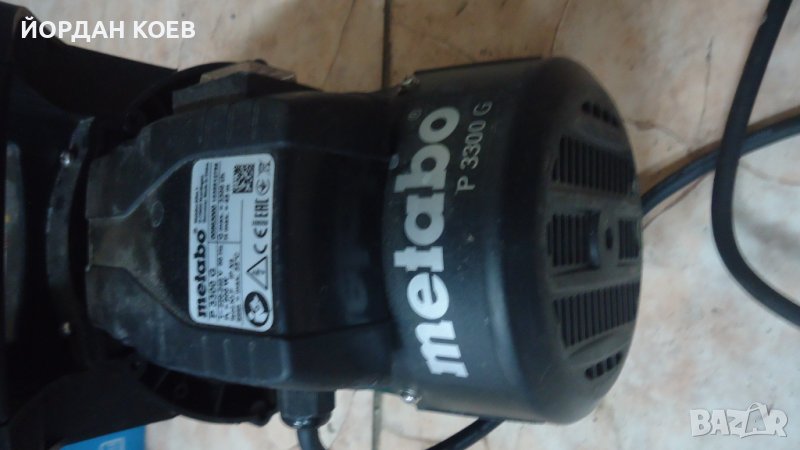Помпа градинска 900W 3300 l/h METABO P 3300 G, снимка 1