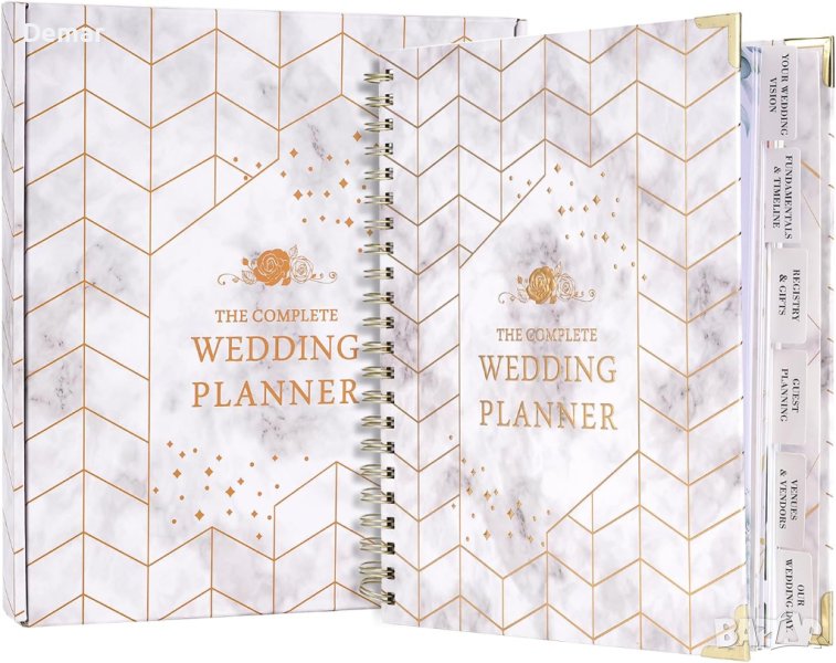 Книга за сватбен план и органайзер за булка, снимка 1