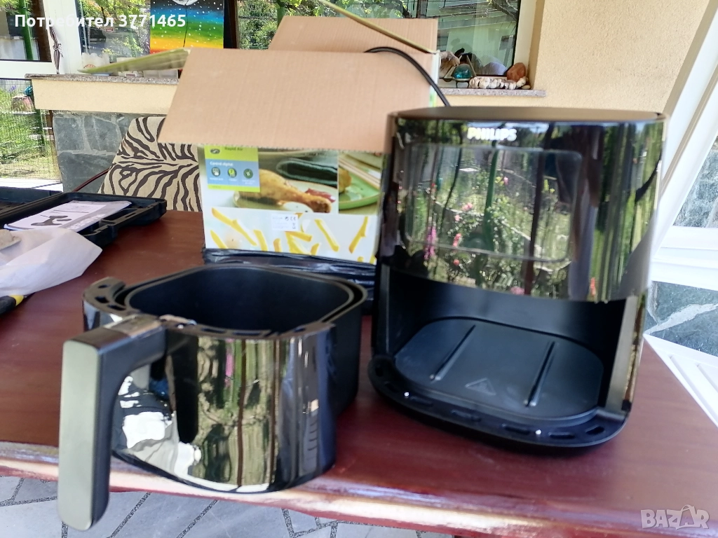 Фритюрник Philips Airfryer HD9252 нов, с горещ въздух, снимка 1