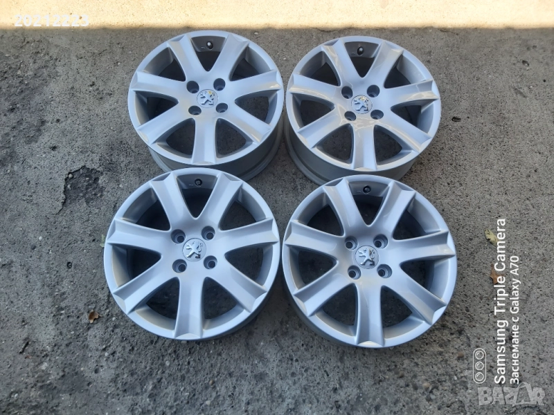 4 броя алуминиеви джанти за Peugeot 2008,208,207,307 16, снимка 1