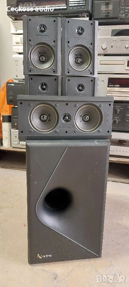 Тонколони 5.1 INFINITY Minuette SUB + SAT, снимка 1