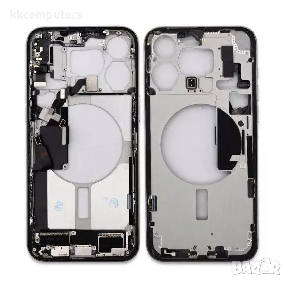 Среден борд за iPhone 15 6.1 / Черен / КЛАС B Баркод : 484089, снимка 1