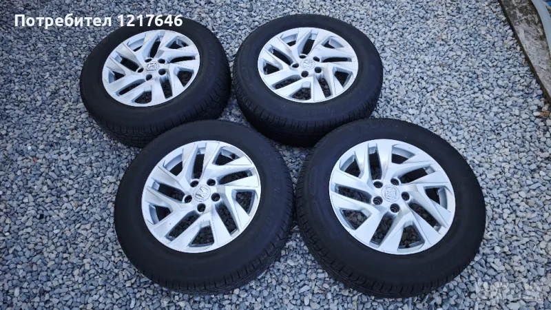Лизинг TBi 17''Cr-v 225 65 17 Джанти+Всесезонни Kormoran DOT2024 Honda, снимка 1