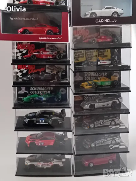 1:64 Minichamps, Kyosho, Spark, DTM, Mercedes, Nissan, F1, снимка 1