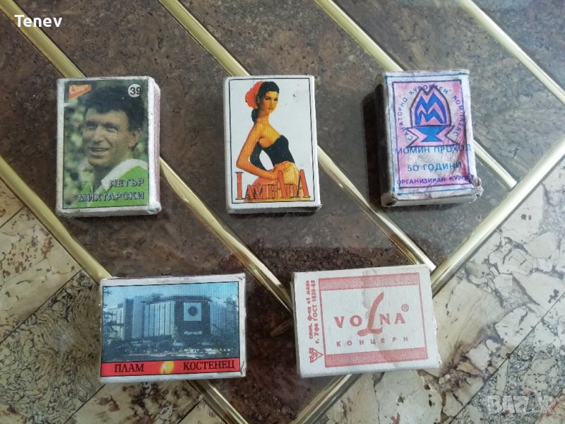 Кибрити за колекция - 5 бр., снимка 1