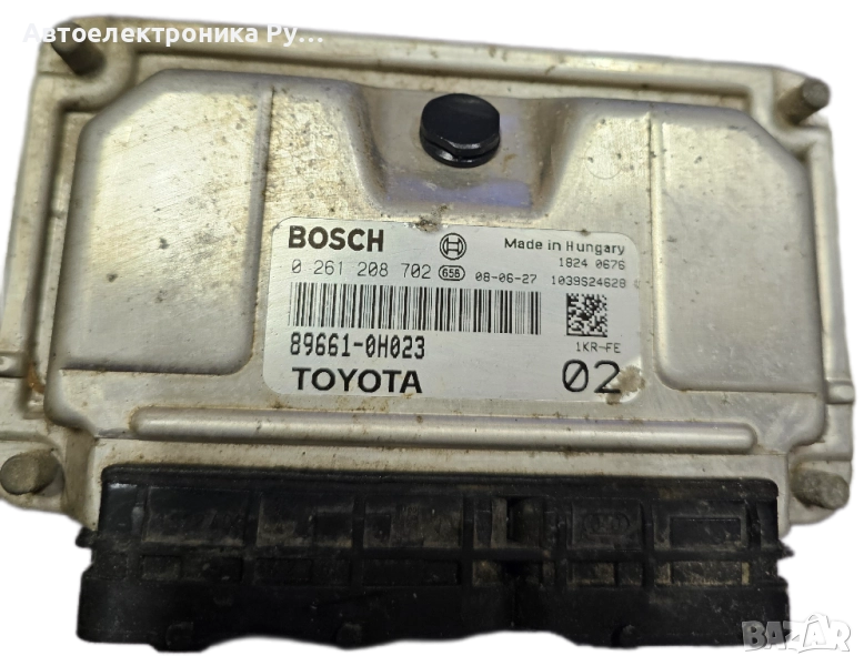 компютър Toyota Aygo/C1/107 1.0 ,89661-0H020, 0261208702 ,M7.9.5, снимка 1