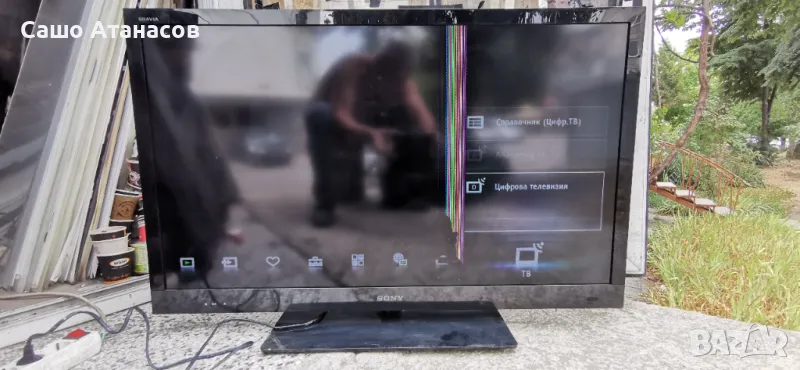 SONY KDL-40EX720 с счупена матрица ,1-883-924-12 ,1-883-753-32 ,EDL_4LV0.3 ,LTY400HF09 ,1-883-758-11, снимка 1
