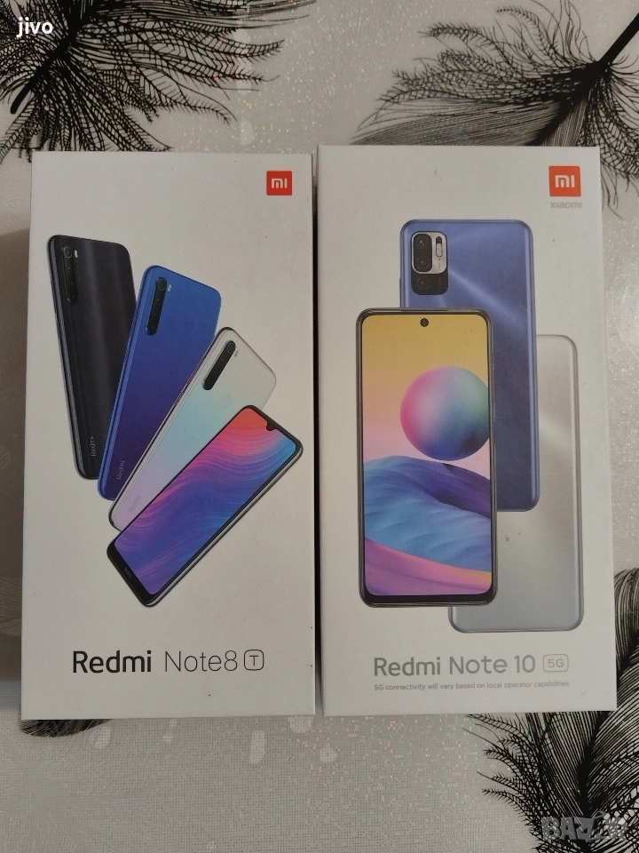 Redmi Note 10 5G/Redmi Note 8T/пълен комплект/Без Забележки , снимка 1