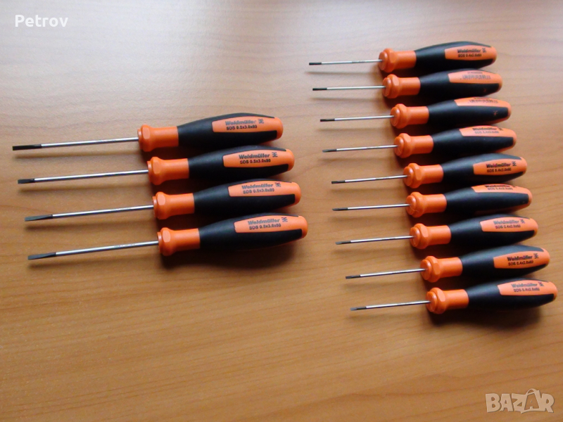 WEIDMÜLLER SDS - Made in Germany - PROFI Висококачественни плоски Отверки !! ЧИСТО НОВИ !! GERMANY !, снимка 1