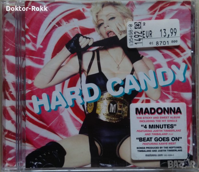 Madonna – Hard Candy (2008, CD) , снимка 1