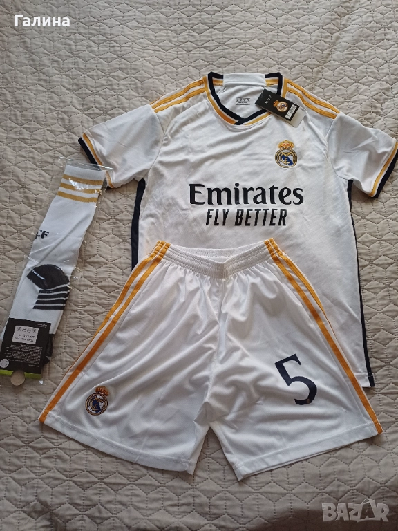 Футболен екип на Real Madrid, Bellingham, S, снимка 1