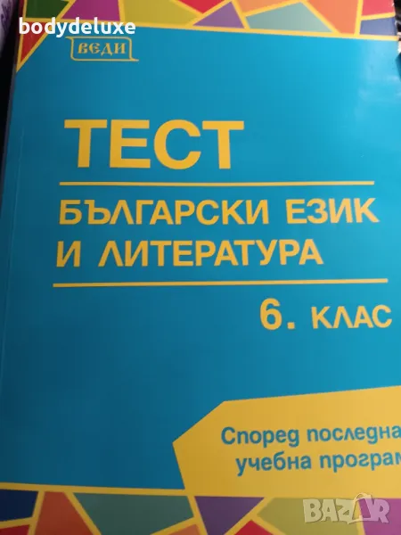 ТЕСТ български език и литература, снимка 1