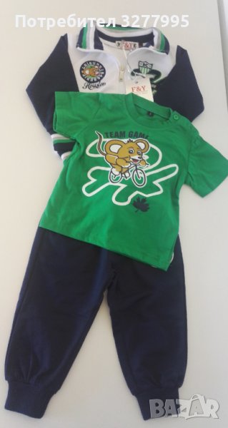 ново екипче с тениска размер 1г, снимка 1