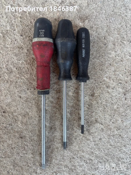 Отвертки торкс Facom, Wurth, Hazet, снимка 1