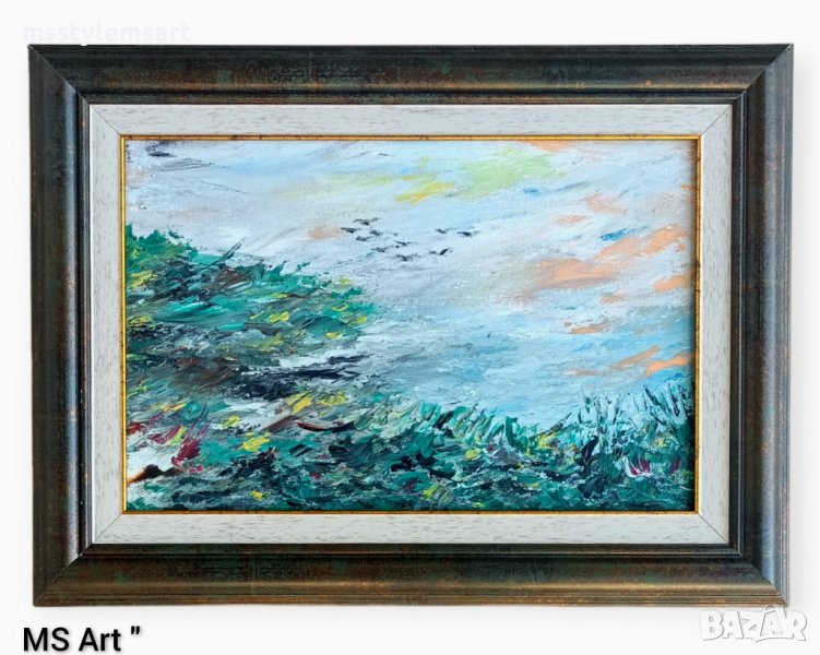 Пориви " Маслена живопис , снимка 1