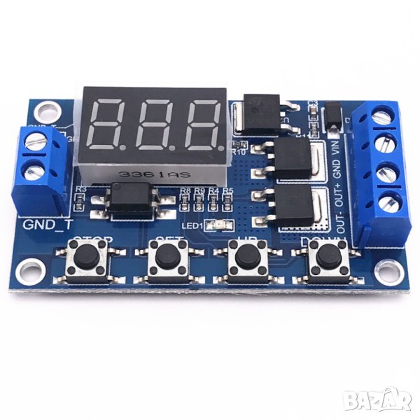 Реле за време 5V - 24V циклично, снимка 1