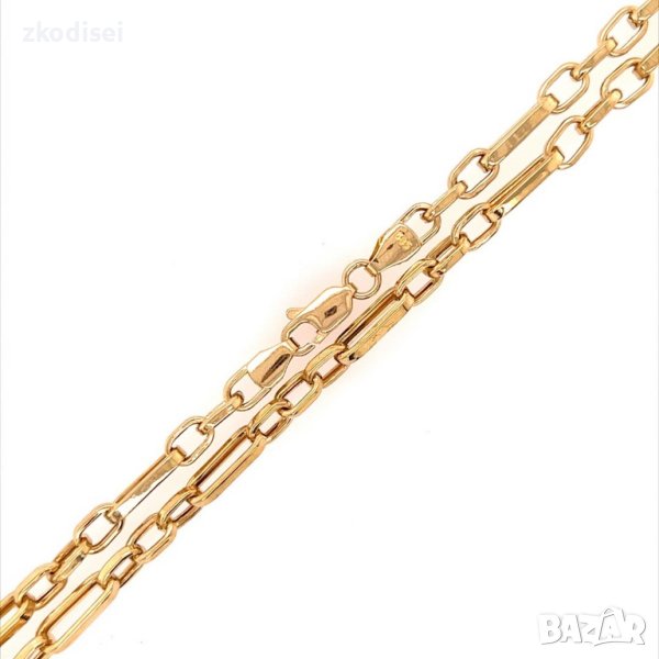 Златен синджир 10,46гр. 58см. 14кр. проба:585 модел:16432-5, снимка 1