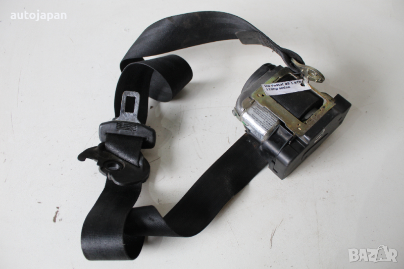 Преден ляв предпазен колан Фолксваген пасат б5 1.9тди 110кс седан 00г Volkswagen passat b5 1.9tdi 11, снимка 1