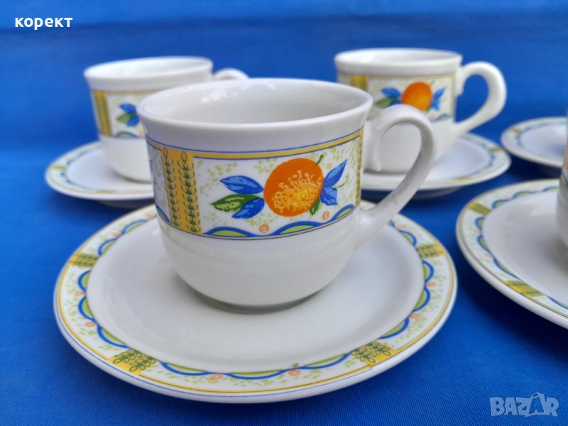 Сервиз  кафе от  соц времето , снимка 1