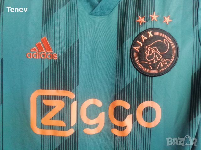 Ajax Amsterdam 2019/2020 Adidas оригинална рядка тениска фланелка Аякс , снимка 3 - Тениски - 42305878