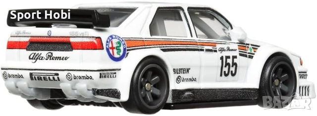 Hot Wheels, Spettacolare, Alfa Romeo 155 V6 Ti, снимка 3 - Колекции - 52360012