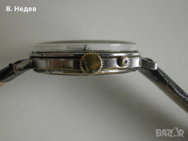SLAVA, cal. 2428, ръчно нав-е, made in USSR, каса – 38мм, снимка 4 - Мъжки - 34171588