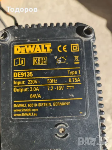 Зарядно устройство DeWALT DE9135, снимка 3 - Други инструменти - 47651963