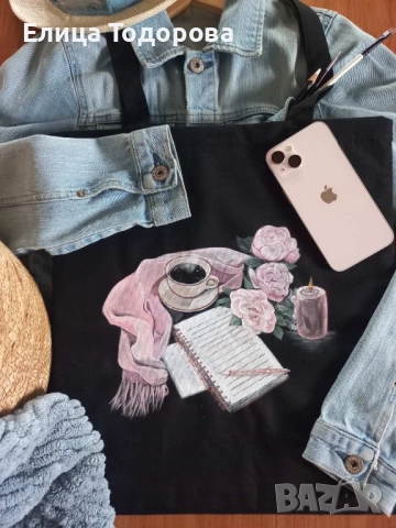 Ръчно рисувани дрехи , обувки и торби – персонализиран дизайн по поръчка