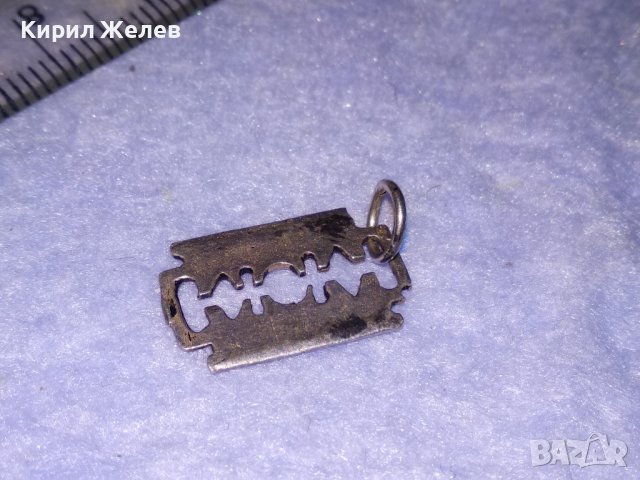 ДИЗАЙНЕРСКИ ФЕШЪН АРТ СРЕБЪРЕН ФИГУРАЛЕН МЕДАЛЬОН СРЕБРО 925 ПРОБА 26897, снимка 7 - Колиета, медальони, синджири - 39307958