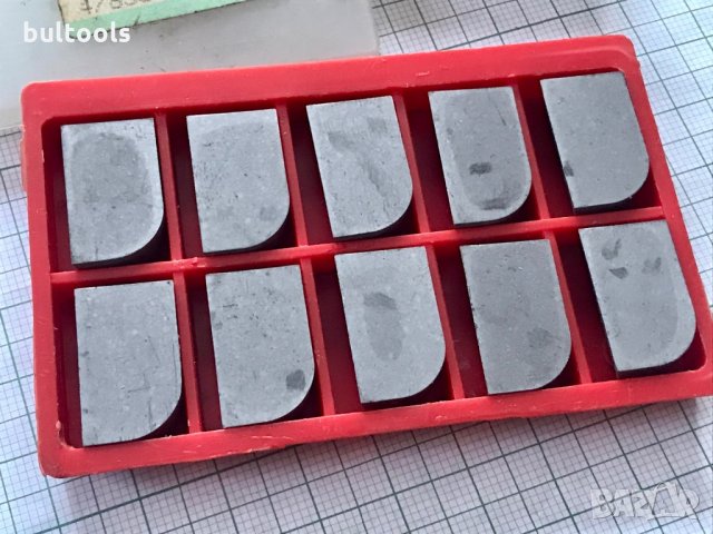 10бр. запояеми твърдосплавни пластини SANDVIK, снимка 6 - Други инструменти - 35782402