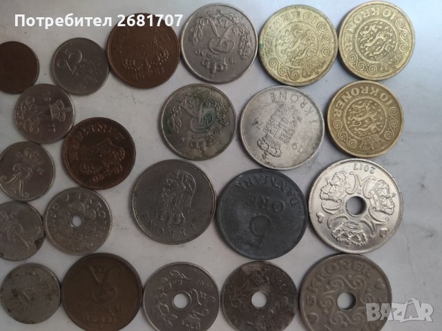 Монети Дания , снимка 5 - Нумизматика и бонистика - 41806653